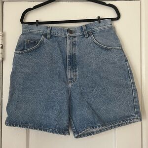 Vintage Lee High Rise Denim Shorts